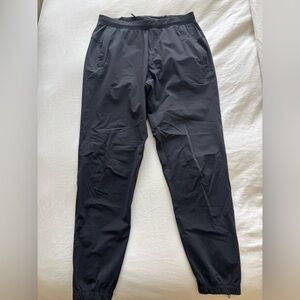 Lululemon Athletica Black Jogger Sweatpants with Technical Fabric